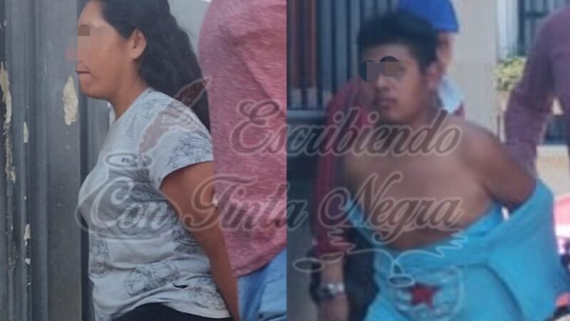 DETIENEN A PAREJA DE COSCO POR INTENTO DE HOMICIDIO  Y ROBO