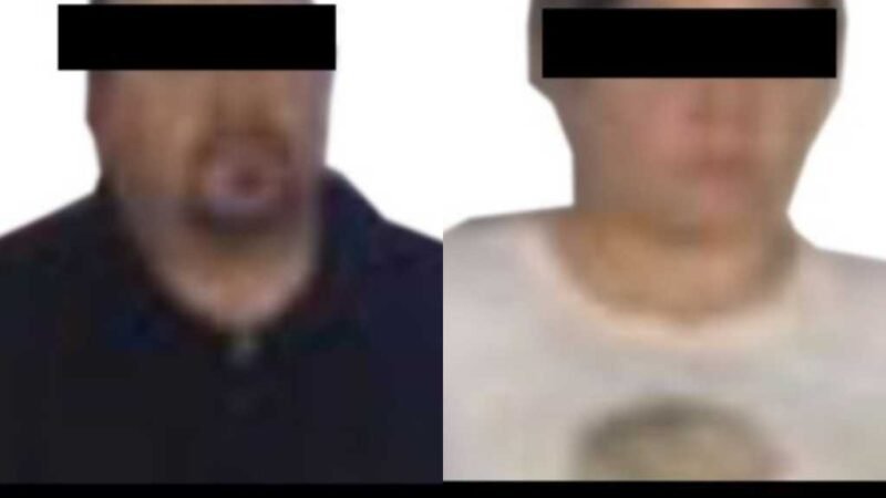 DETIENEN A DOS CON CRISTAL EN ÁLAMO