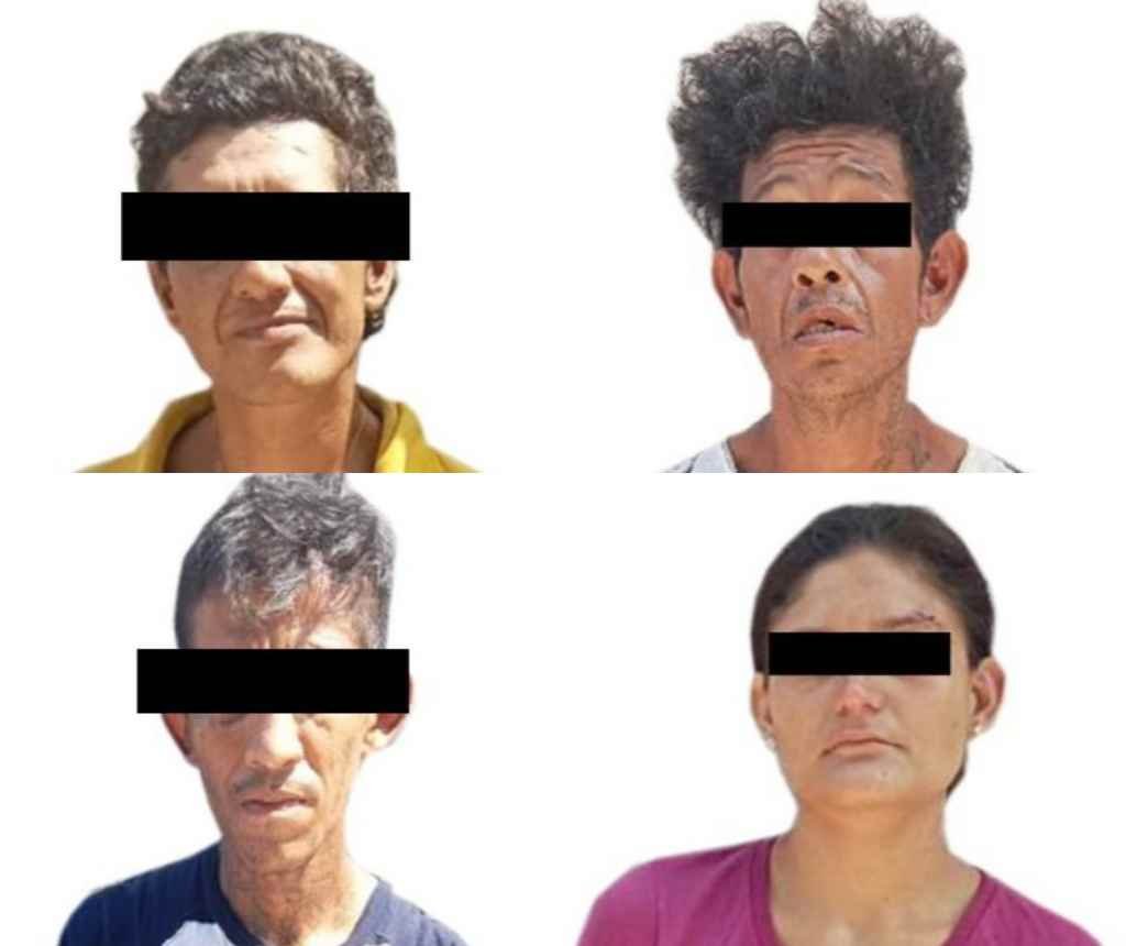 DETIENEN A 4 CON ESTUPEFACIENTES