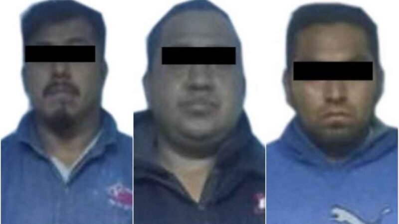 CAEN TRES CON TRÁILER ROBADO