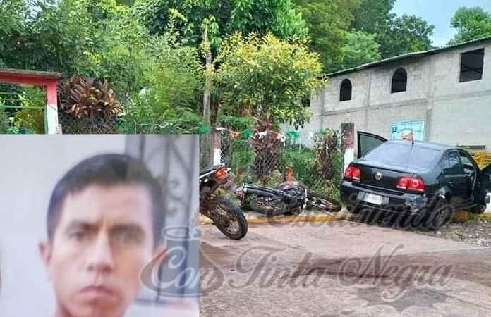 EJECUTAN A DUEÑO DE LAVA AUTOS, ERA DE COSCOMATEPEC