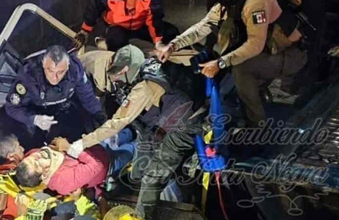 TORTON SE QUEDA SIN FRENOS; 12 HERIDOS, EL SALDO