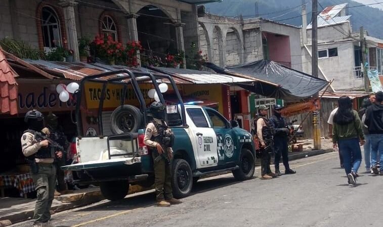 REFUERZAN SEGURIDAD EN CALCAHUALCO