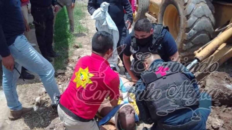 ALBAÑIL MUERE SEPULTADO POR ALUD DE TIERRA