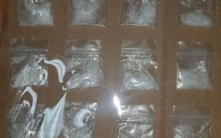 LO DETIENEN CON CRISTAL