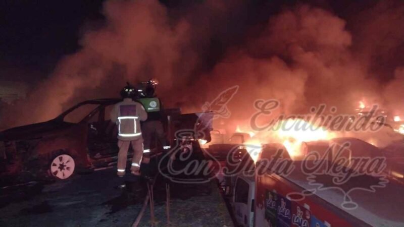 LE PRENDEN FUEGO A CORRALÓN