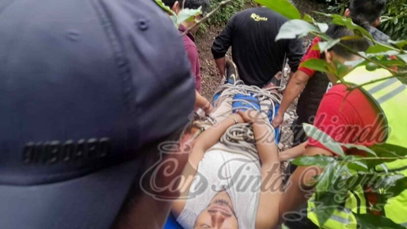 CAE HOMBRE A BARRANCO