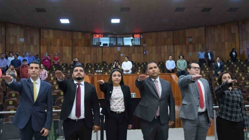 RINDEN PROTESTA TITULARES DE OICS DE ORGANISMOS AUTÓNOMOS Y CONGRESO LOCAL