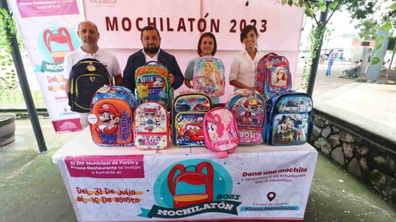 INICIA CAMPAÑA DE MOCHILATÓN 2023