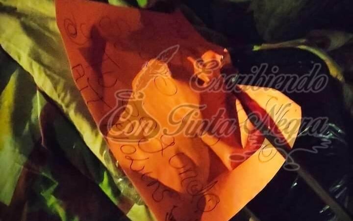 DEJAN EMBOLSADO AFUERA DEL MANDO ÚNICO