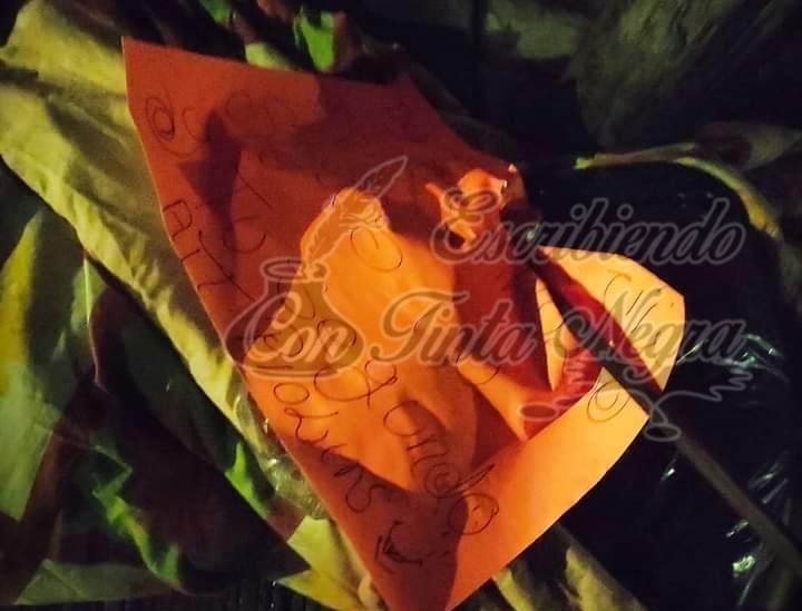 DEJAN EMBOLSADO AFUERA DEL MANDO ÚNICO