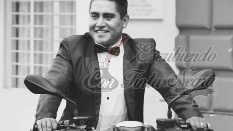 MUERE MOTOCICLISTA QUE FUE EMBESTIDO POR AUTO