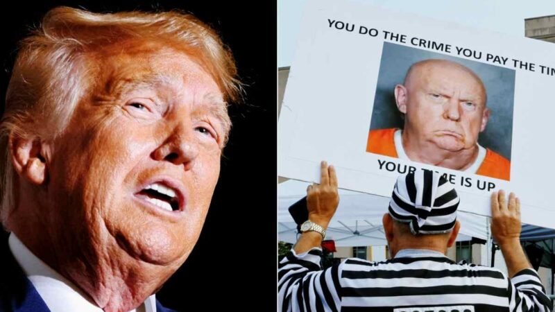 TRUMP SE DECLARA NO CULPABLE DE INTENTAR REVERTIR RESULTADOS DE LAS ELECCIONES DE 2020