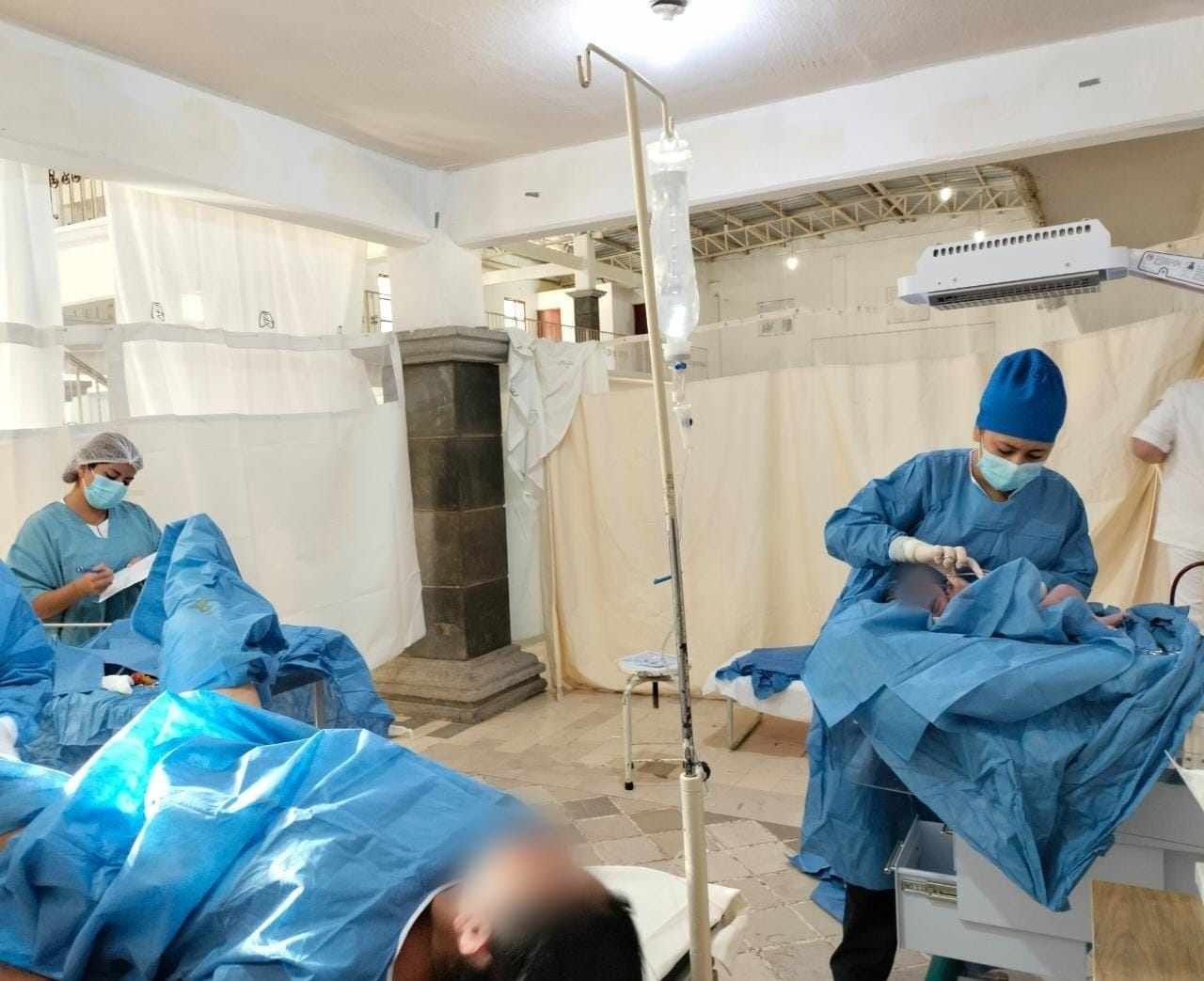 PERSONAL DEL IMSS REDOBLA ESFUERZOS PARA RECUPERAR HOSPITAL