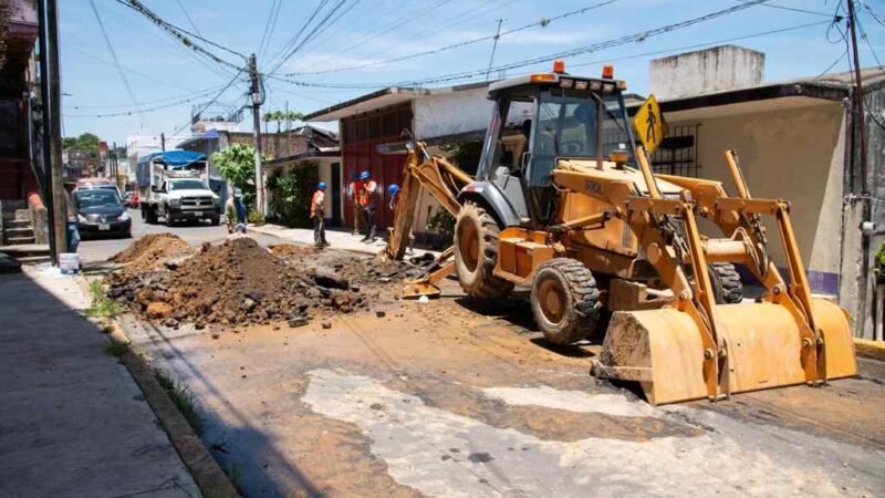 INICIA OBRA DE LA EX VÍA DEL HUATUSQUITO