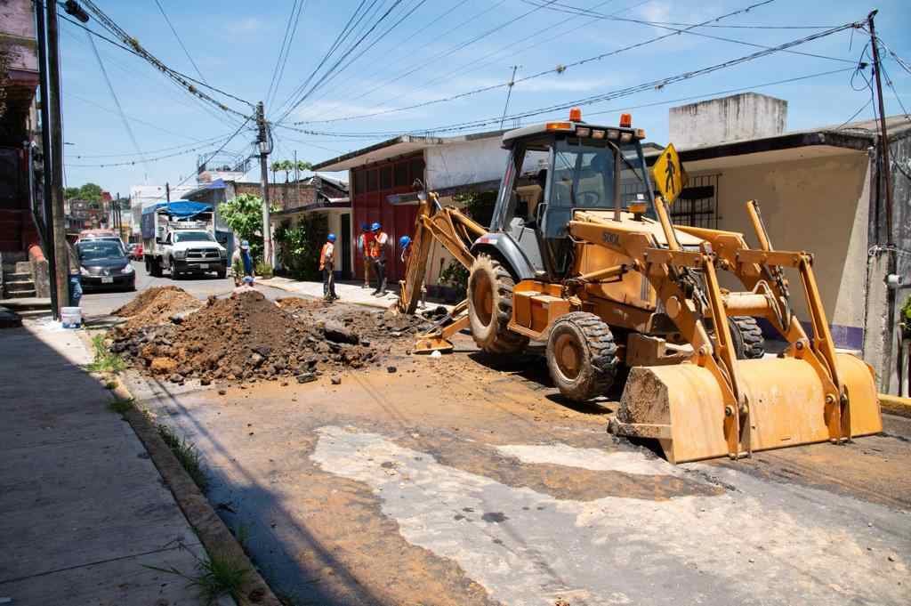 INICIA OBRA DE LA EX VÍA DEL HUATUSQUITO