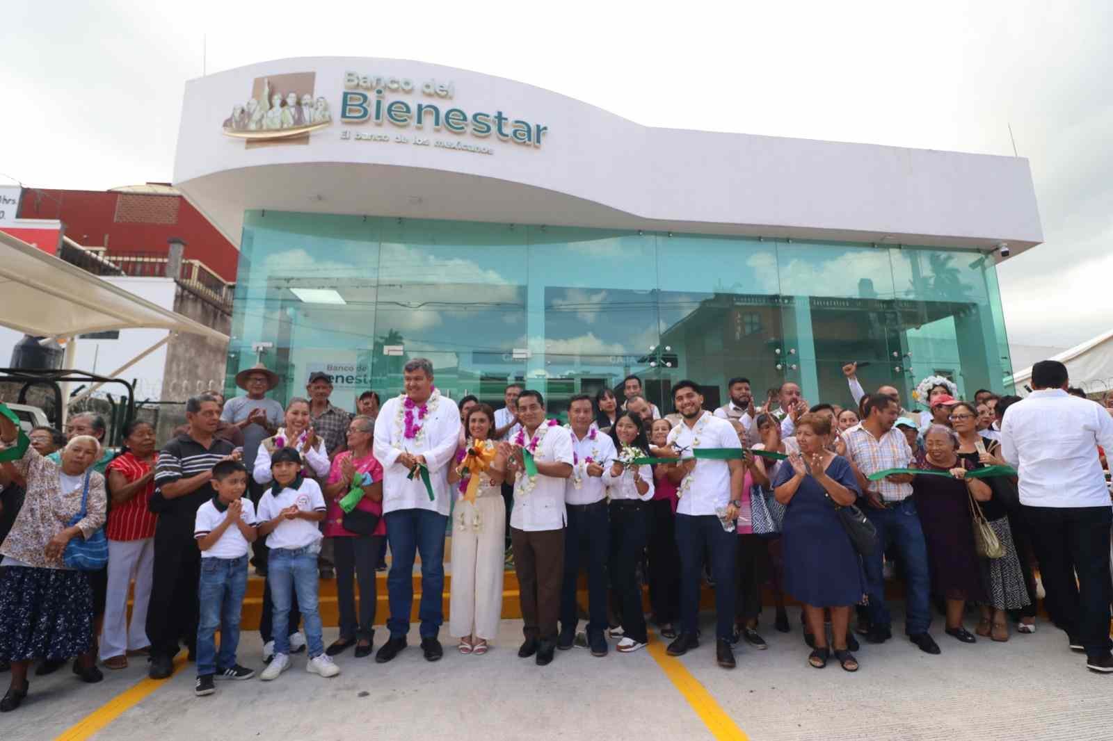 ENCABEZA PRESIDENTE MUNICIPAL INAUGURACIÓN DEL BANCO DEL BIENESTAR