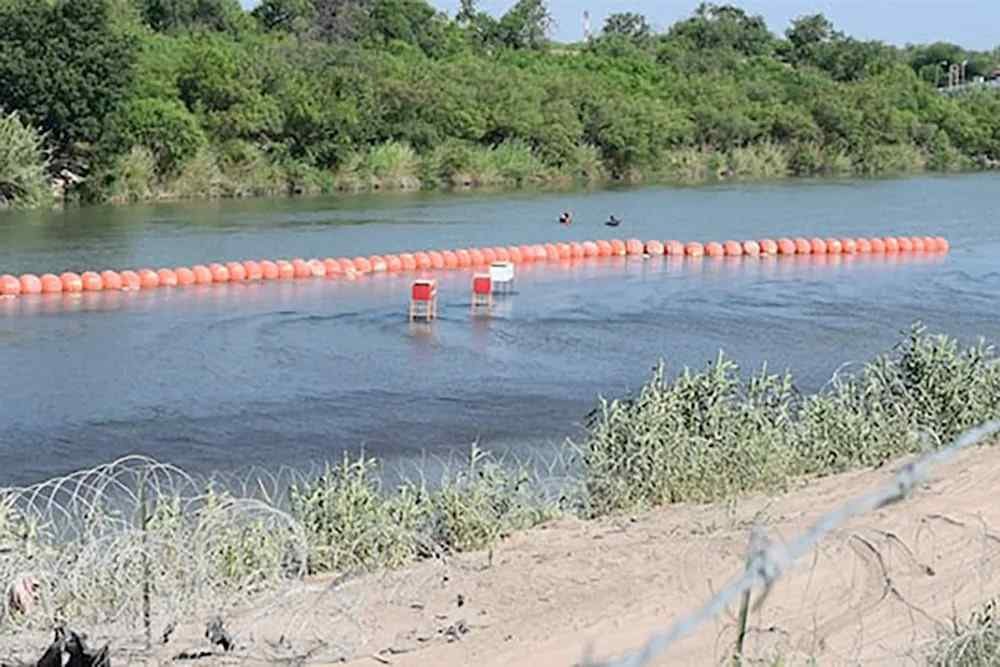 EL 80% DE BOYAS COLOCADAS POR TEXAS ESTÁN EN TERRITORIO MEXICANO