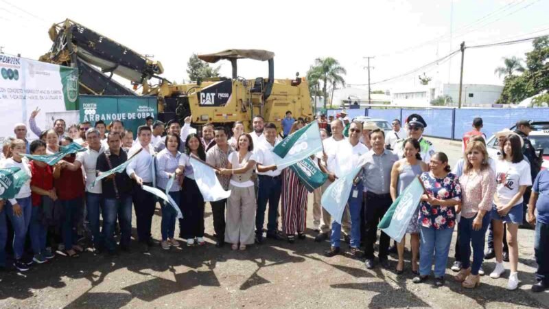 GERARDO ROSALES DA BANDERAZO DE REHABILITACIÓN EN CARRETERA FEDERAL