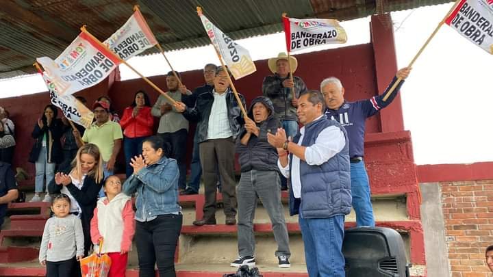 ALCALDE DA BANDERAZO DE SEGUNDA ETAPA DE CAMPO OLÍMPICO
