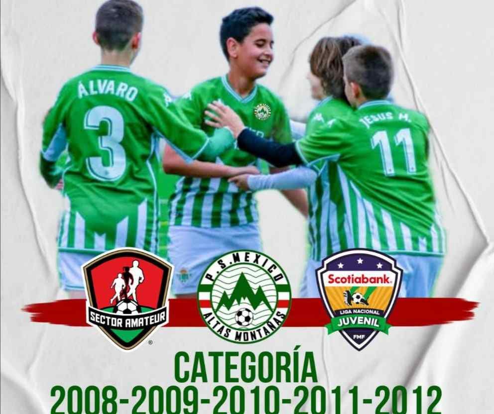 CONVOCA PS MÉXICO A PARTICIPAR EN LIGA JUVENIL