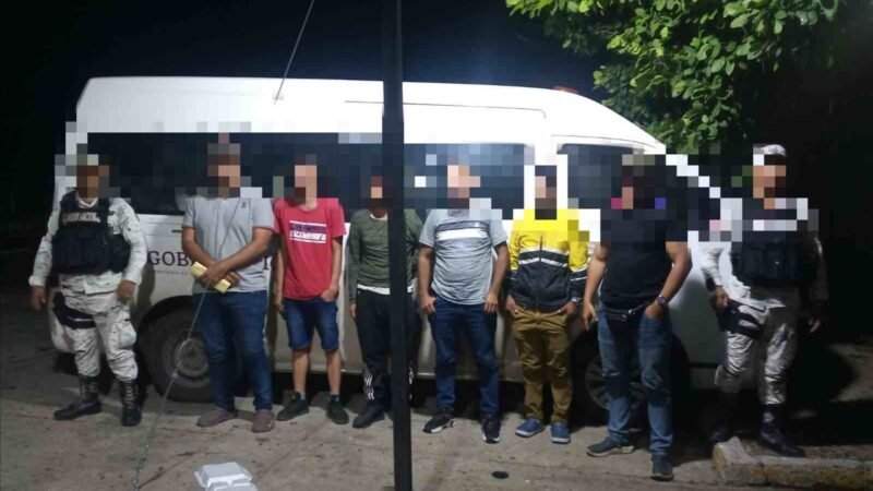 CONTINÚA VIA CRUCIS DE MIGRANTES; INTERVIENEN A 177