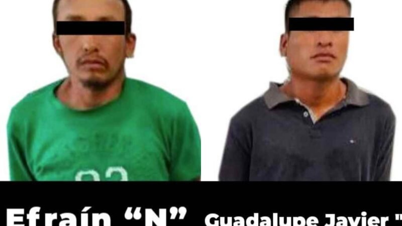 SORPRENDEN A DOS CON DROGA