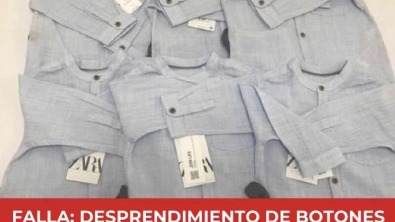 PROFECO EMITE ALERTA SOBRE POTENCIAL RIESGO EN LA PORTACIÓN DE CAMISA DE ZARA PARA NIÑOS