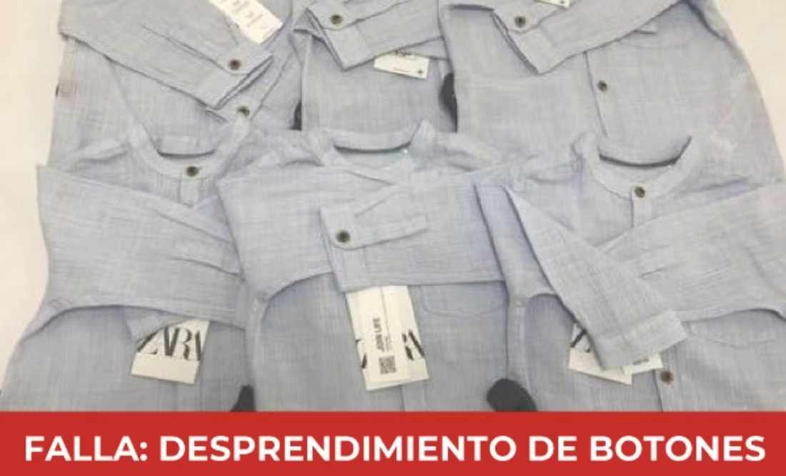 PROFECO EMITE ALERTA SOBRE POTENCIAL RIESGO EN LA PORTACIÓN DE CAMISA DE ZARA PARA NIÑOS
