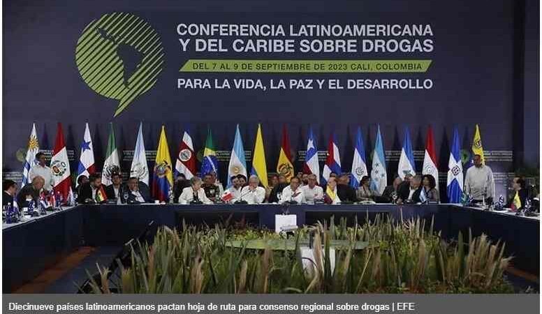 PACTAN 19 PAÍSES LATINOS ‘HOJA DE RUTA’ PARA ENFRENTAR DESAFÍOS DE DROGAS