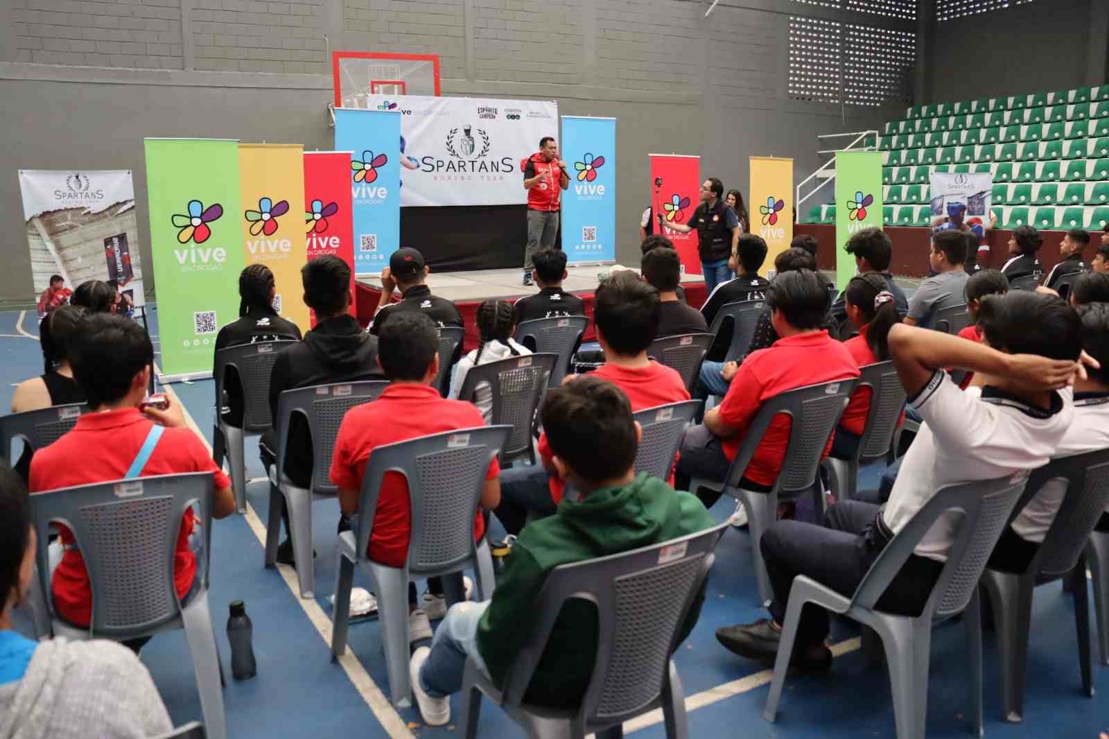 REGRESA GIRA VIVE SIN DROGAS A FORTÍN CON EL TALLER DE BOX “ESPÍRITU DE CAMPEÓN”