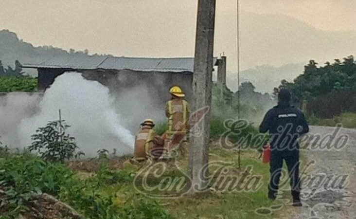ALARMA POR FUGA DE GAS EN CALCAHUALCO