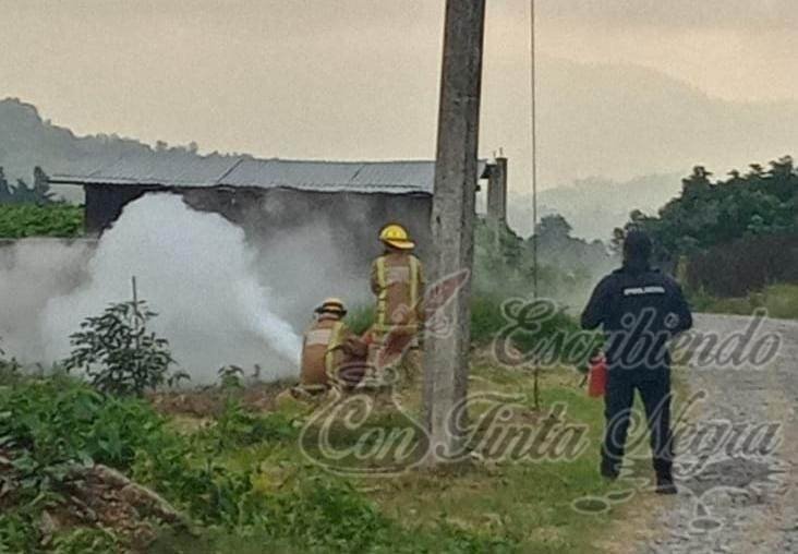 ALARMA POR FUGA DE GAS EN CALCAHUALCO