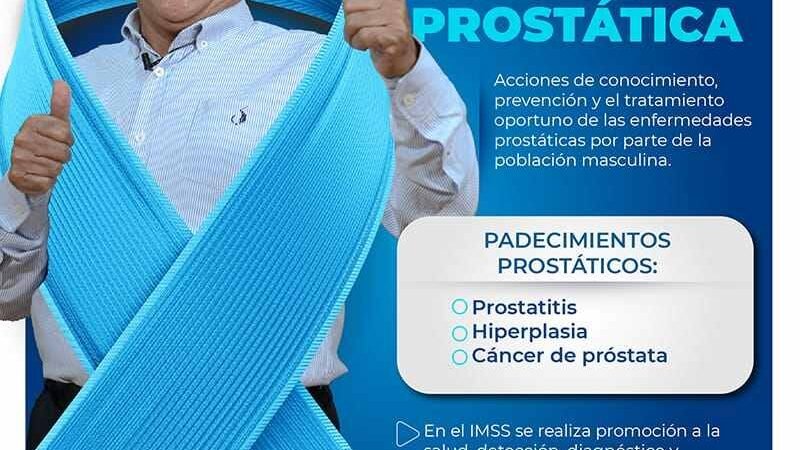 INVITA IMSS A PROCURAR SALUD PROSTÁTICA