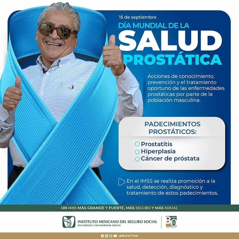 INVITA IMSS A PROCURAR SALUD PROSTÁTICA