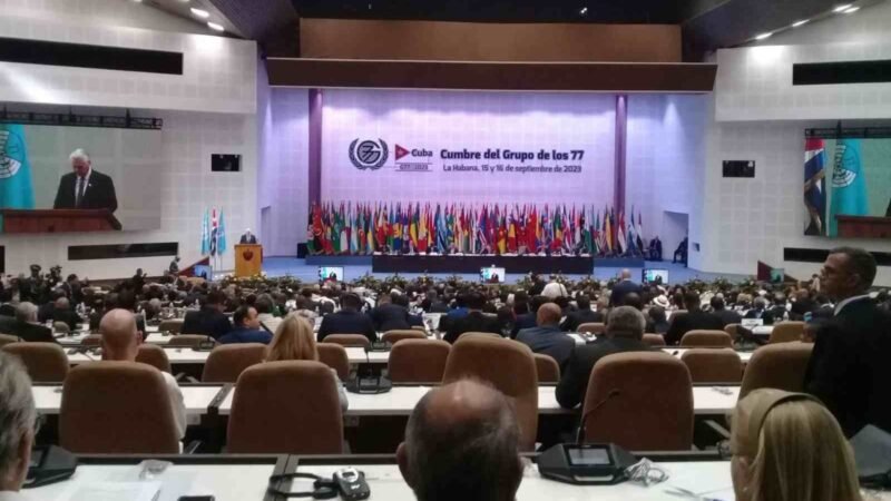 G77 Y CHINA APRUEBA REINCORPORACIÓN DE MÉXICO AL FORO MULTILATERAL