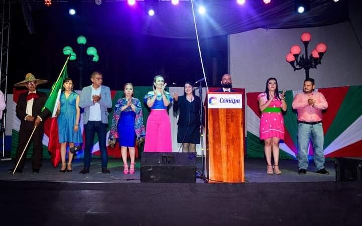 PARTICIPA NORA LAGUNES EN GRITO DE COMAPA