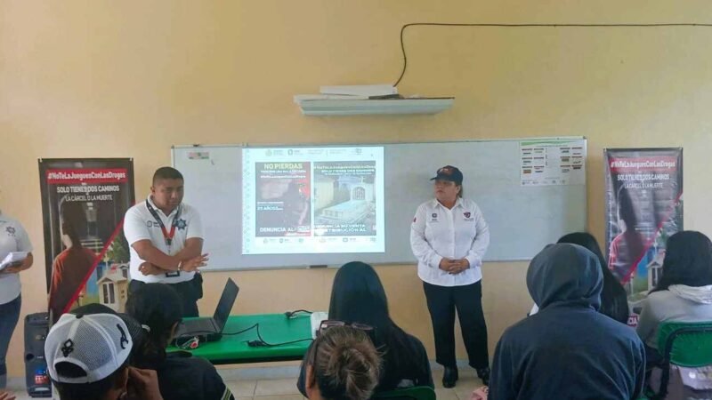 LLEGA PROGRAMA CONTRA LAS DROGAS A CHOCAMÁN