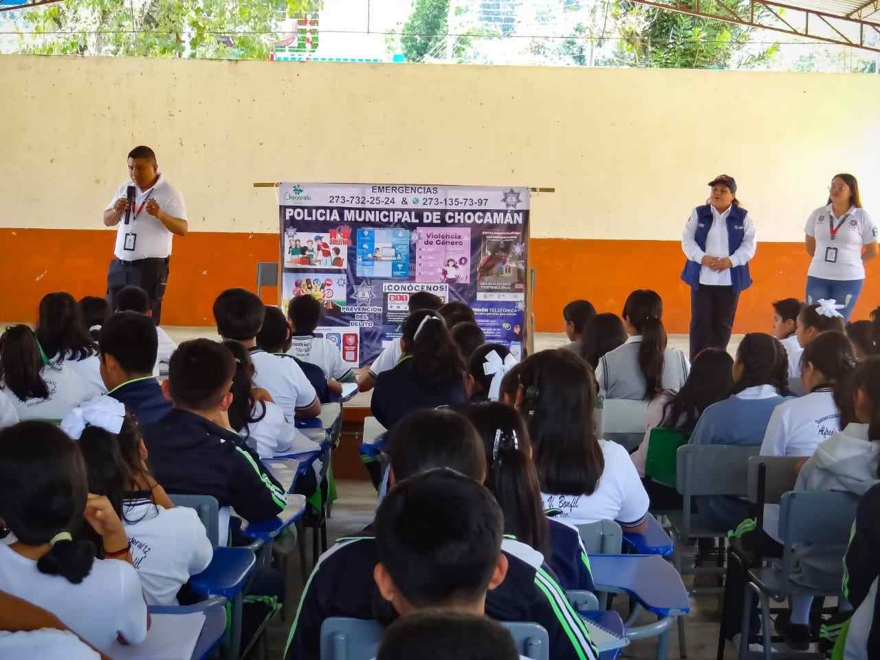 CONCLUYEN CAMPAÑA CONTRA LAS DROGAS EN CHOCAMÁN