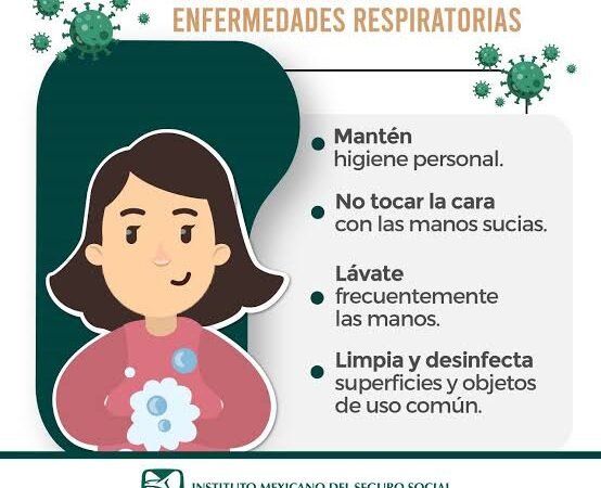 LLAMA IMSS A REFORZAR MEDIDAS PREVENTIVAS POR ENFERMEDADES RESPIRATORIAS