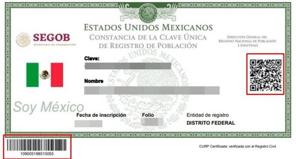 COMISIONES DE SENADO APRUEBAN CURP CON FOTOGRAFÍA