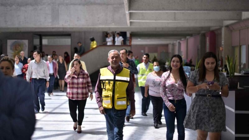 SE SUMA CONGRESO DE VERACRUZ A SIMULACRO NACIONAL DE PROTECCIÓN CIVIL