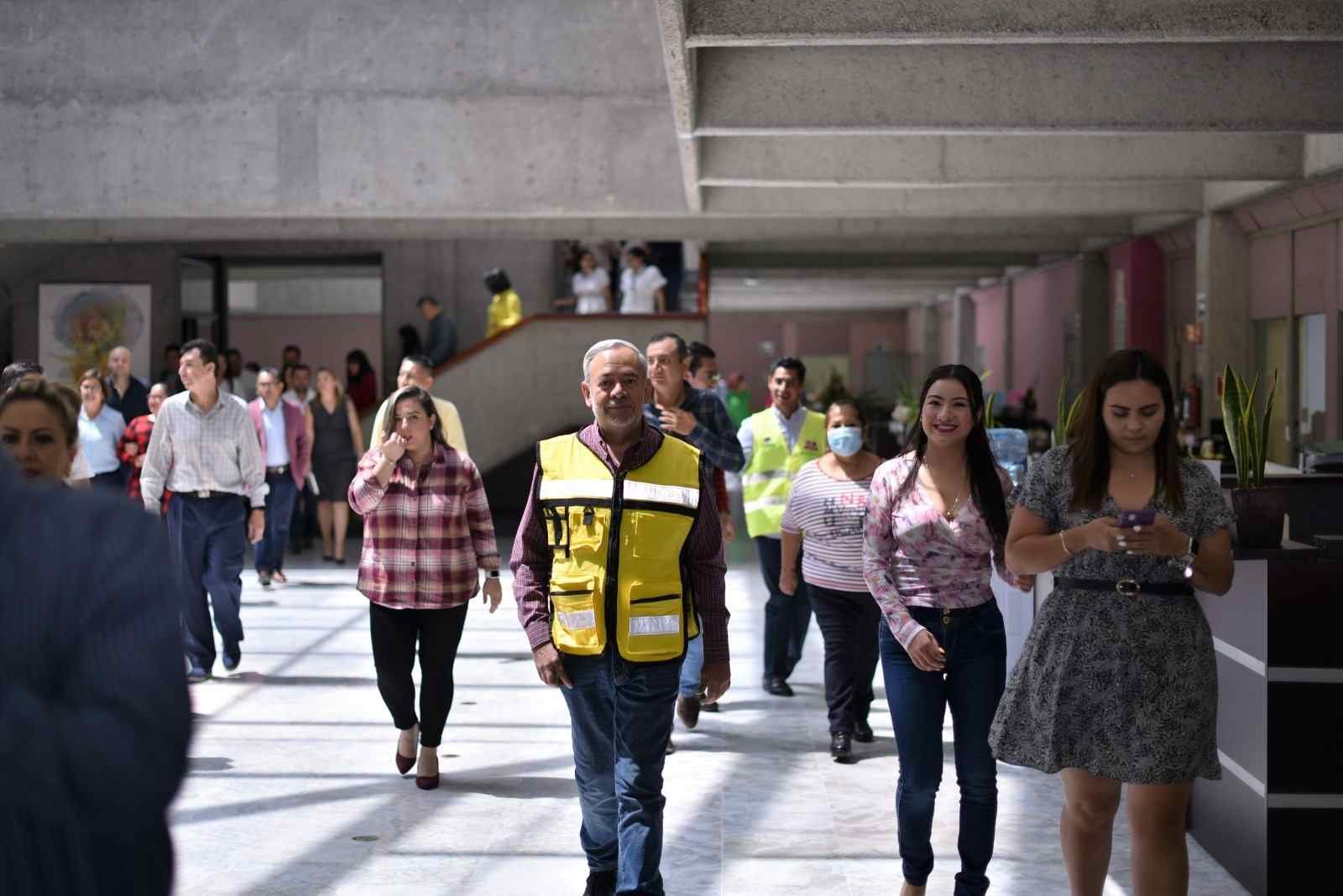 SE SUMA CONGRESO DE VERACRUZ A SIMULACRO NACIONAL DE PROTECCIÓN CIVIL