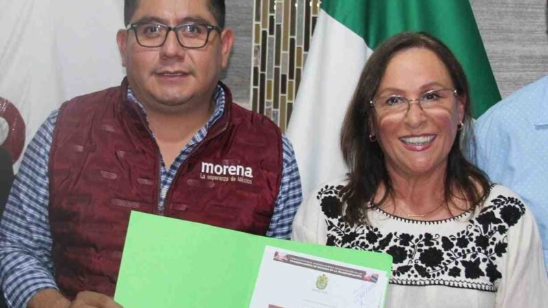 SE REGISTRA ROCÍO NAHLE COMO ASPIRANTE A COORDINADORA ESTATAL EN DEFENSA DE LA TRANSFORMACIÓN