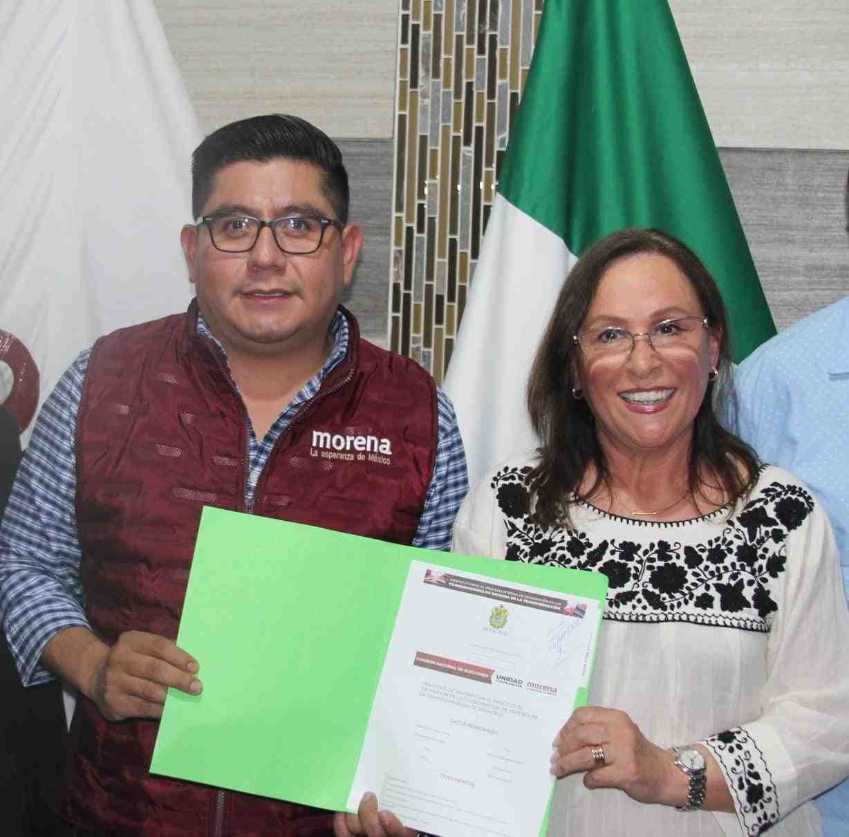 SE REGISTRA ROCÍO NAHLE COMO ASPIRANTE A COORDINADORA ESTATAL EN DEFENSA DE LA TRANSFORMACIÓN