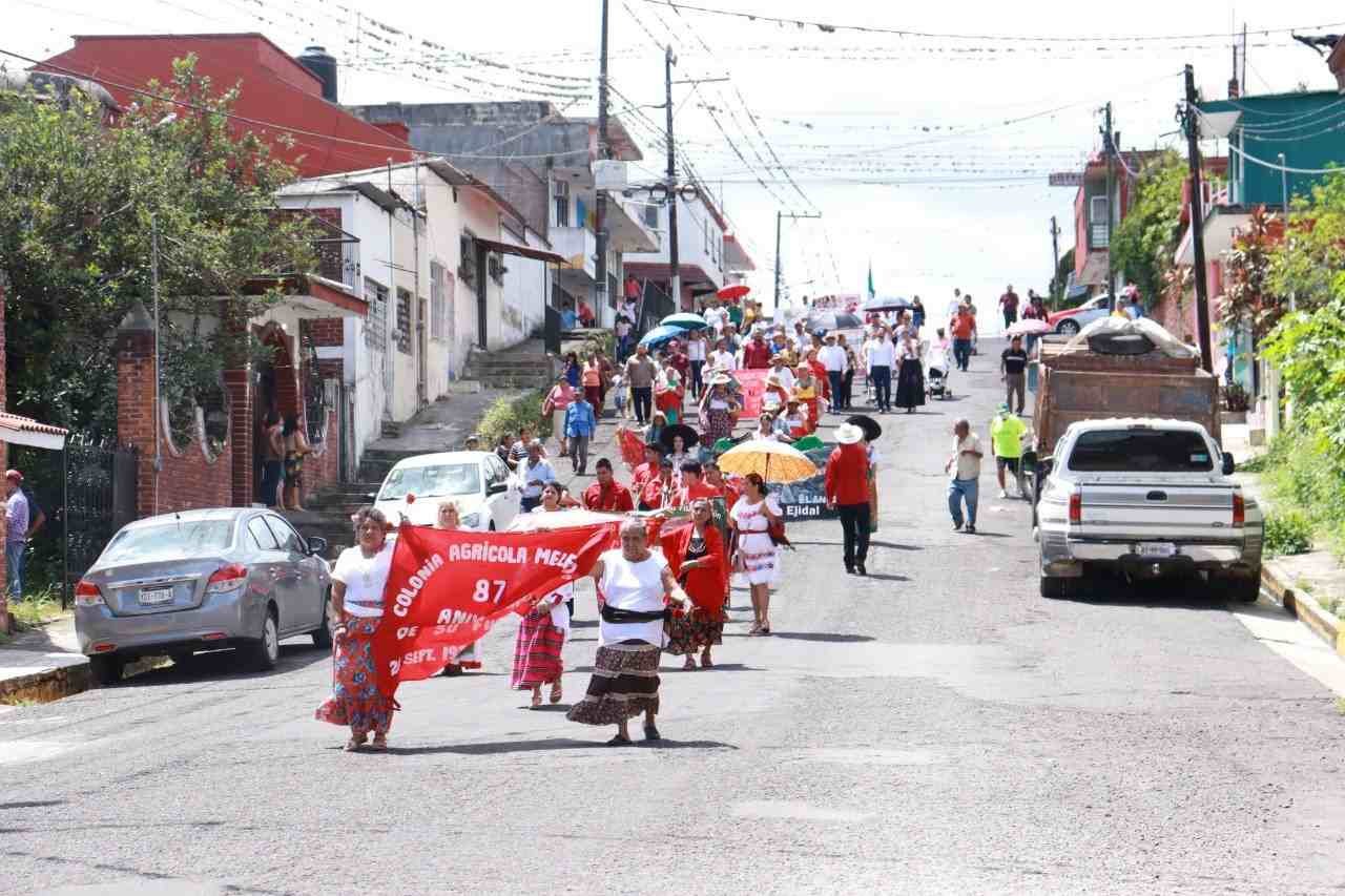 CELEBRAN 87 AÑOS DE LA FUNDACIÓN DE LA COLONIA MELESIO PORTILLO