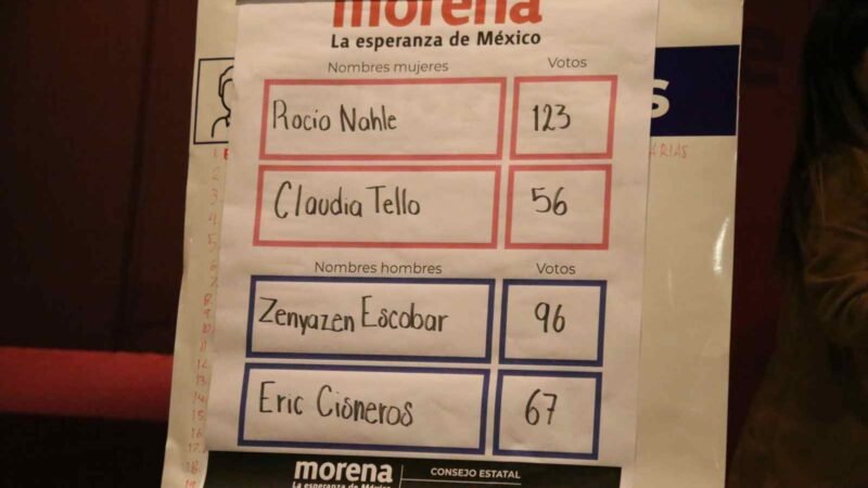 DEFINE MORENA A SUS 4 ASPIRANTES