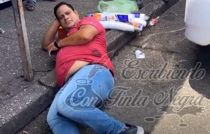 BALEAN A TAXISTA ¡FRENTE A LA POLICÍA!