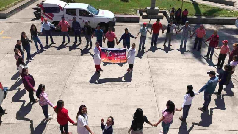 CONMEMORAN DÍA MUNDIAL DEL CORAZÓN EN CALCAHUALCO