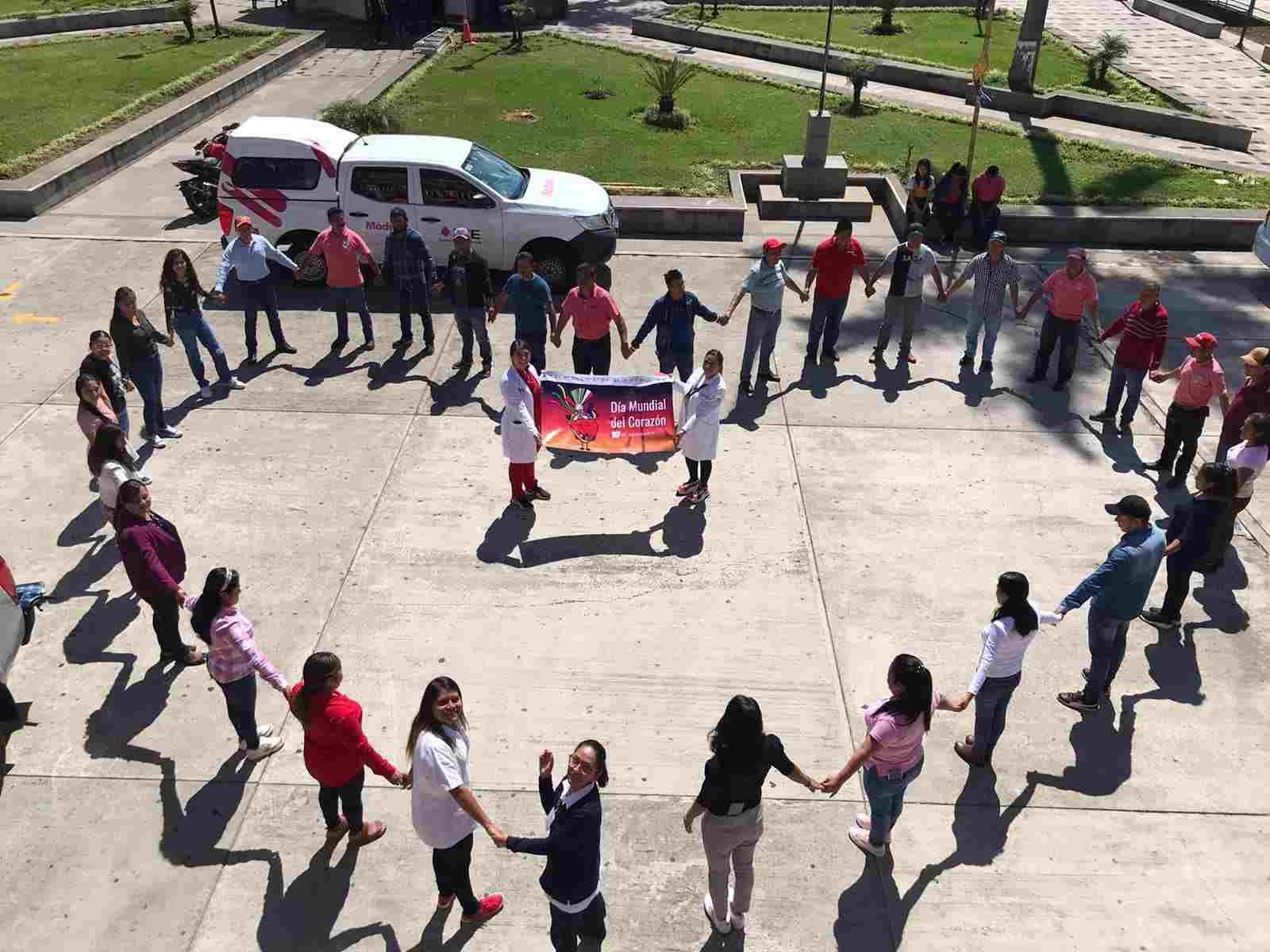 CONMEMORAN DÍA MUNDIAL DEL CORAZÓN EN CALCAHUALCO